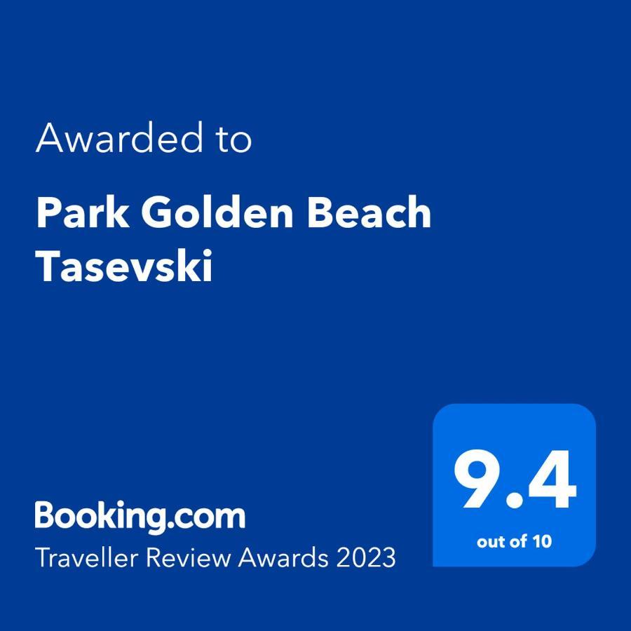 Park Golden Beach Tasevski Lägenhet Ohrid Exteriör bild