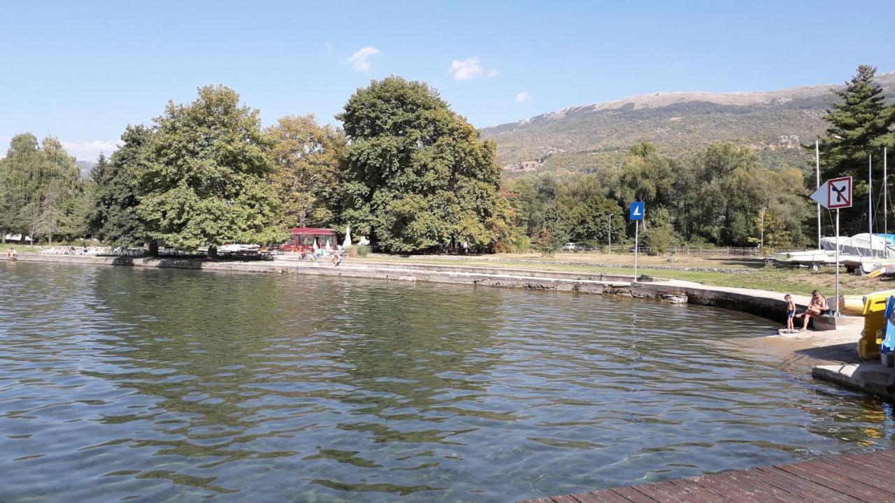 Park Golden Beach Tasevski Lägenhet Ohrid Exteriör bild