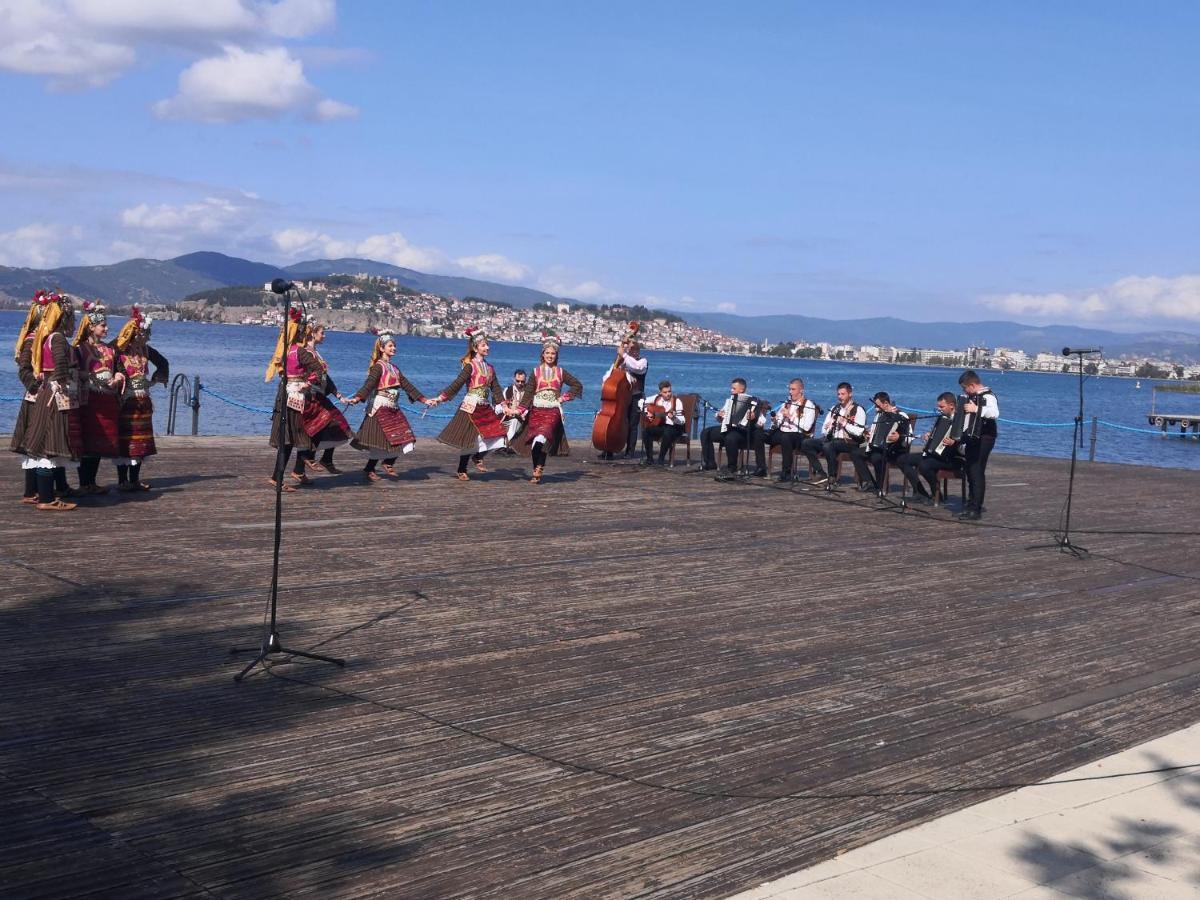 Park Golden Beach Tasevski Lägenhet Ohrid Exteriör bild